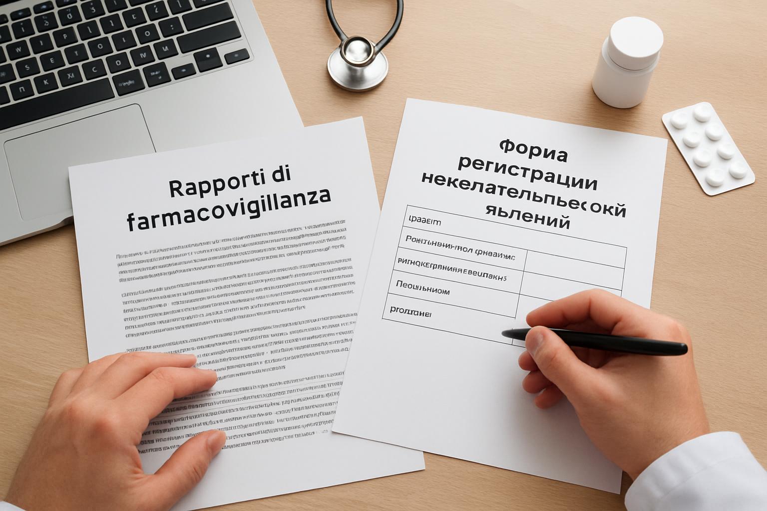 Точный след: письменный медицинский перевод с итальянского на русский — отчеты по фармаконадзору и формы регистрации нежелательных явлений