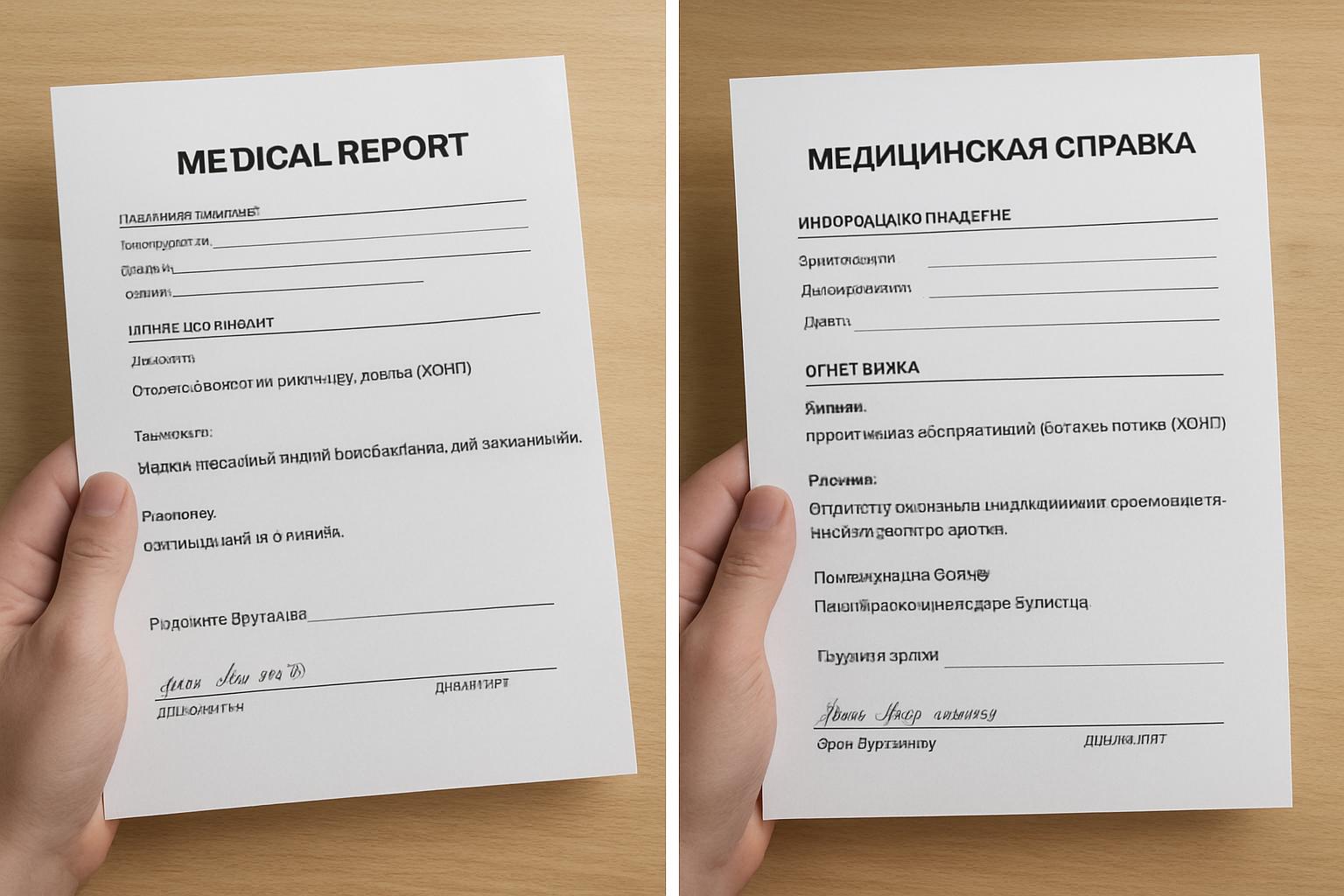 Перевод медицинских справок и выписок из США. Машинный перевод и нейросети: когда можно и когда нельзя