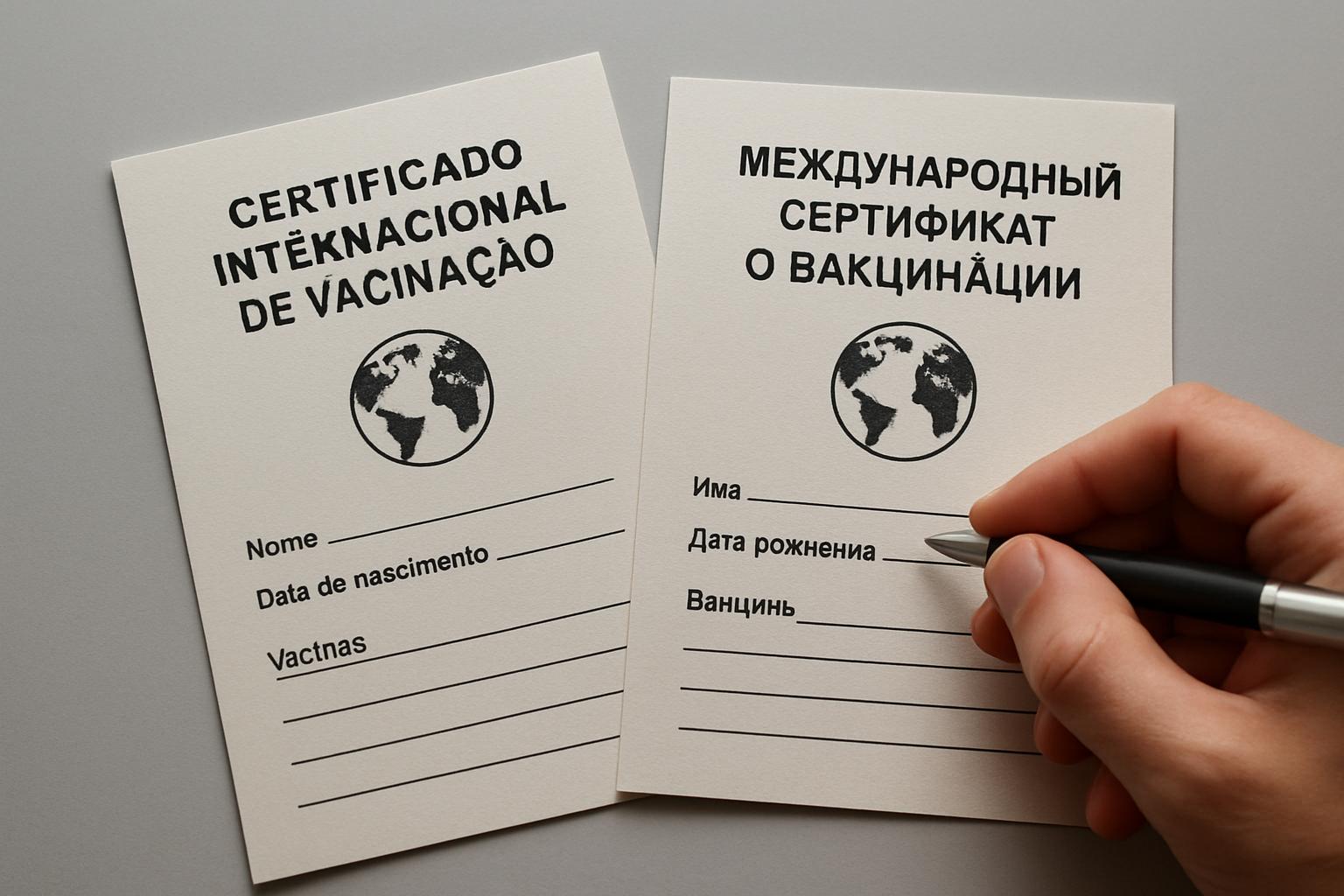 Письменный медицинский перевод с португальского на русский: международные сертификаты о вакцинации и иммунологические паспорта. Практика проверки качества перевода Письменный медицинский перевод с португальского на русский: международные сертификаты о вакцинации и иммунологические паспорта. Практика проверки качества перевода